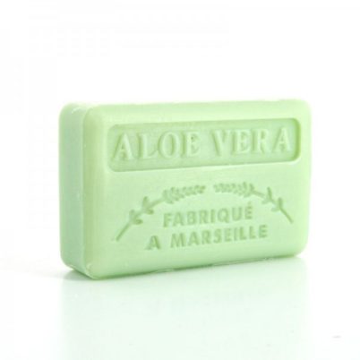 Savonnette Marseillaise au Beurre de karit? Bio 125g - Aloe Vera