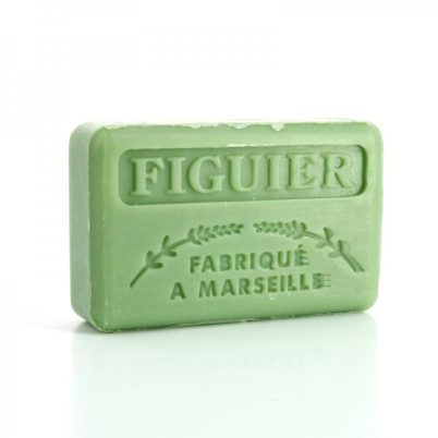 Savonnette Marseillaise au Beurre de karit? Bio 125g - Figuier