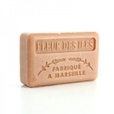 Savonnette Marseillaise au Beurre de karit? Bio 125g - Fleur des iles