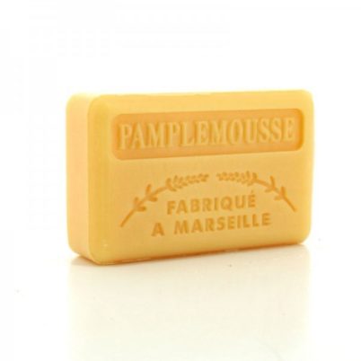 Savonnette Marseillaise au Beurre de karité Bio 125g - Pamplemousse