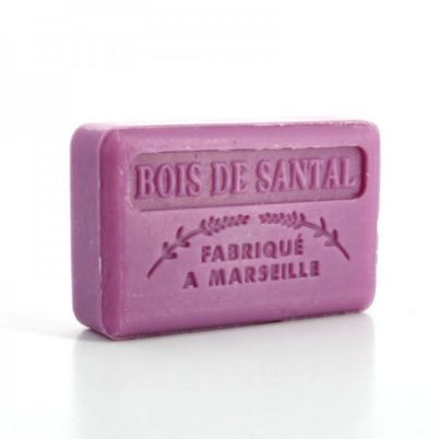 Savonnette Marseillaise au Beurre de karité Bio 125g - Santal