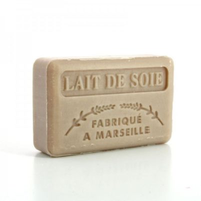 Savonnette Marseillaise au Beurre de karit? Bio 125g - Lait de soie