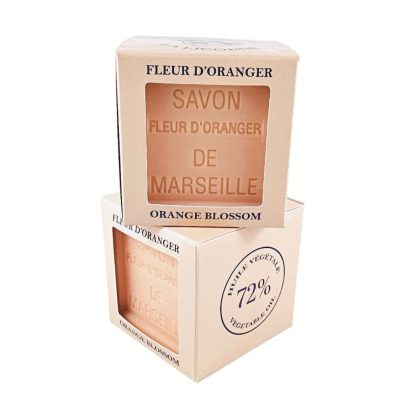 Cube de savon de Marseille 300g - Fleur d'oranger