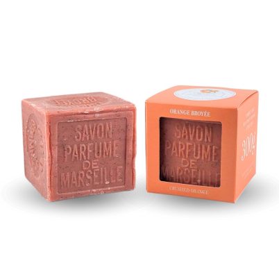 Cube de savon de Marseille 300g - Orange broy?e