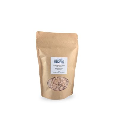 Sac de 150g, copeaux de savon de Marseille, fleur de coton