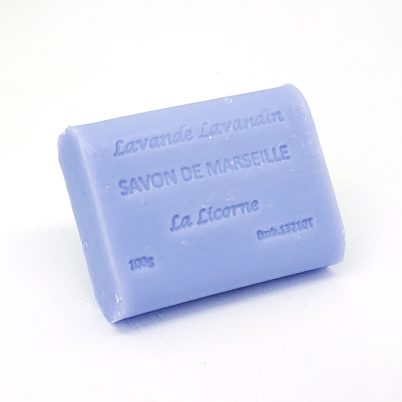 Marseille Soap bar 100g - Blue Lavender