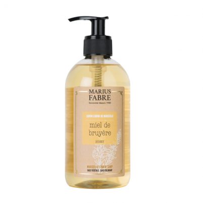 Savon liquide de Marseille Pompe 400ml - Miel de bruyère