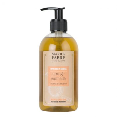 Savon liquide de Marseille Pompe 400ml -  Écorces d'orange