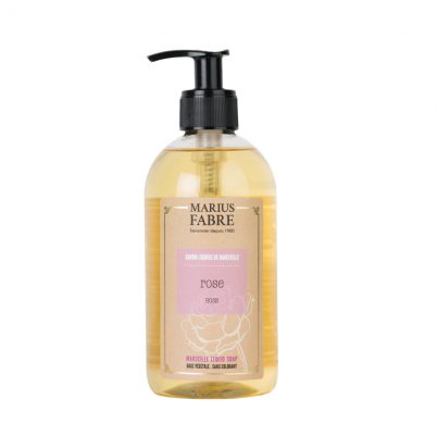 Savon liquide de Marseille Pompe 400ml - Rose