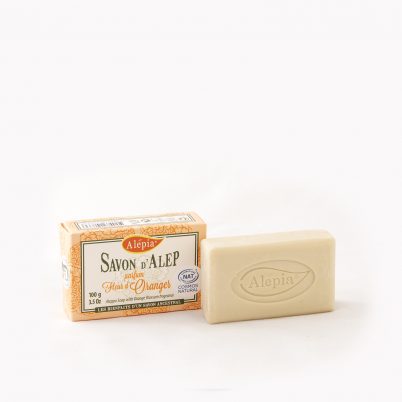 Savon d'Alep Prestige ? la Fleur d'Oranger 100g
