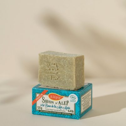 Savon d'Alep Premium Bio ? la boue de la Mer Morte - 125g