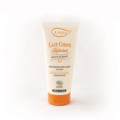 Lait de corps au beurre de Karit? 200g - Fleur d'oranger