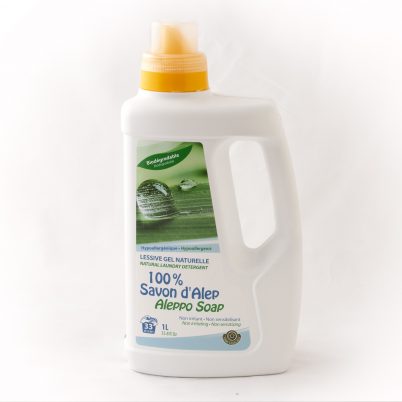 Lessive gel ultra concentrée au savon d'Alep 1L