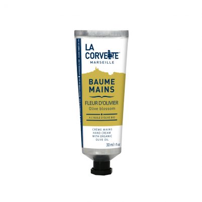Baume mains Fleur d’Olivier à l’huile d’olive bio 30ml