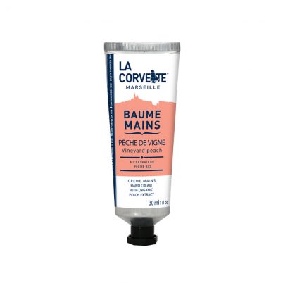 Baume mains à l’extrait de Pêche de Vigne 30ml