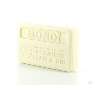 Savonnette Marseillaise au Lait d'?nesse Bio 100g - Monoi