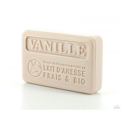 Savonnette Marseillaise au Lait d'?nesse Bio 100g - Vanille
