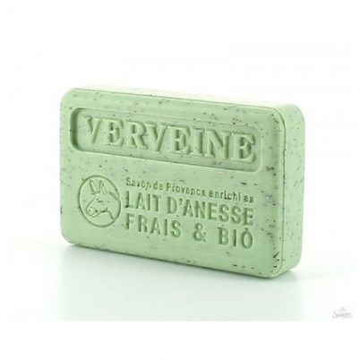 Savonnette Marseillaise au Lait d'ânesse Bio 100g - Verveine exfoliant