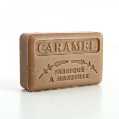 Savonnette Marseillaise au Beurre de karit? Bio 125g - Caramel