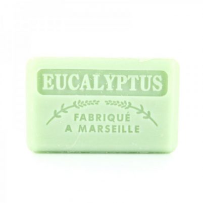 Savonnette Marseillaise au Beurre de karit? Bio 125g - Eucalyptus