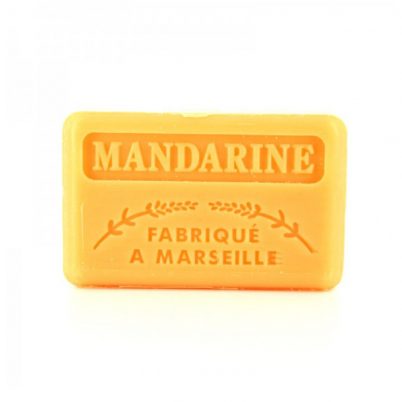 Savonnette Marseillaise au Beurre de karit? Bio 125g - Mandarine