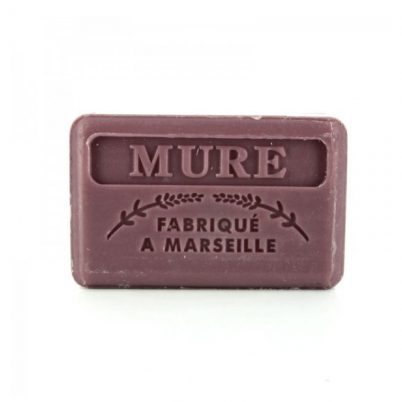 Savonnette Marseillaise au Beurre de karité Bio 125g - Mûre