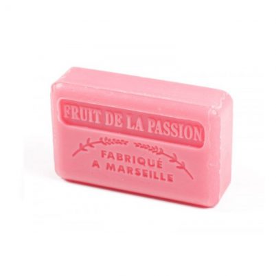 Savonnette Marseillaise au Beurre de karit? Bio 125g - Fruit de la passion