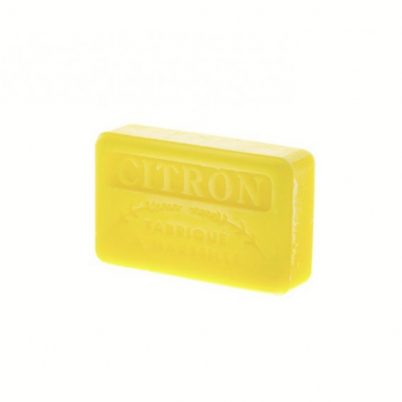 Mini-Savonnette Marseillaise au Beurre de karit? Bio 60g - Citron