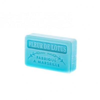 Mini-Savonnette Marseillaise au Beurre de karit? Bio 60g - Fleur de lotus