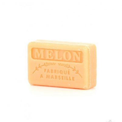 Mini-Savonnette Marseillaise au Beurre de karit? Bio 60g - Melon