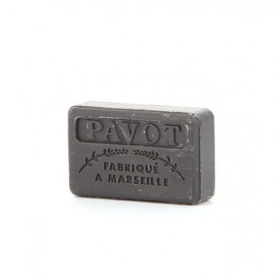 Mini-Marseille soap bar with organic Shea Butter 60g - Poppy