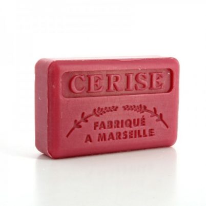 Savonnette Marseillaise au Beurre de karit? Bio 125g - Cerise