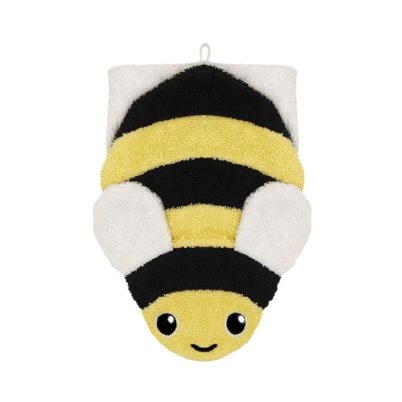 FURNIS Gant de toilette en coton BIO - Abeille