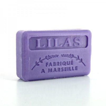 Marseillaise Soap with Organic Shea Butter 125g - Lilac