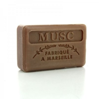 Savonnette Marseillaise au Beurre de karit? Bio 125g - Musc
