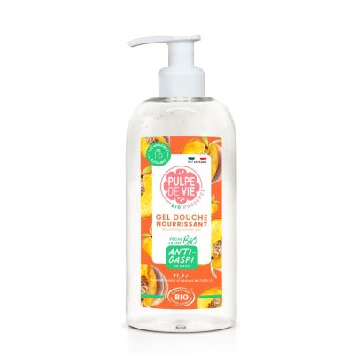 Nourishing shower gel with organic peach - 400ml