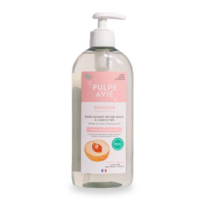 Soin lavant intime doux ? l'abricot Bio - 400ml