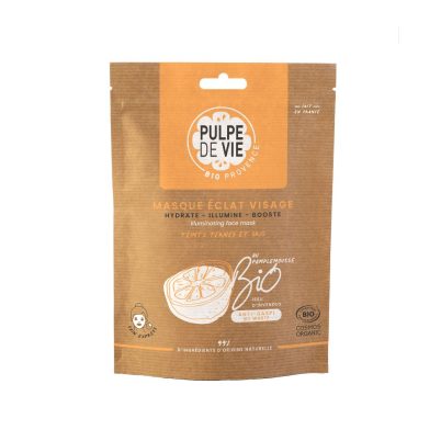 Masque ?clat unitaire au pamplemousse - 15ml