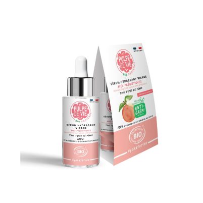 S?rum hydratant avec acide hyaluronique ? la p?che - 30ml