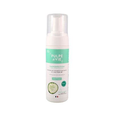 Mousse nettoyante visage avec pr?biotiques au concombre Bio - 125ml
