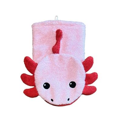 FURNIS Gant de toilette en coton BIO - Axolotl