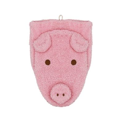 FURNIS Gant de toilette en coton BIO - Cochon