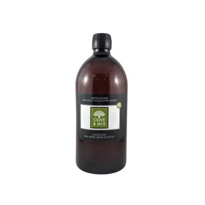 Savon Liquide recharge 100% Huile d'Olive Extra vierge Bio 1L - Nature