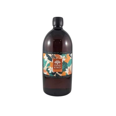 Savon Liquide recharge Olive Extra Vierge Coco Vierge BIO 1L - Fleur d'oranger