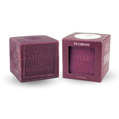 Cube de savon de Marseille 300g - Framboise