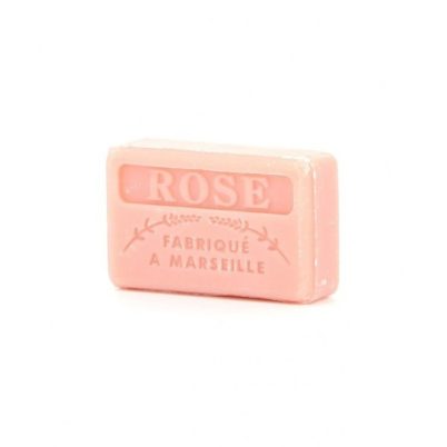 Mini-Savonnette Marseillaise au Beurre de karit? Bio 60g - Rose
