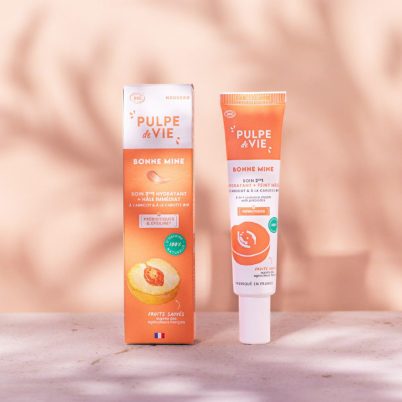 Soin visage Bonne Mine 2-en-1 ? l'abricot bio - 40ml