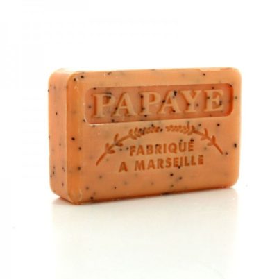 Savonnette Marseillaise au beurre de karit? 125g - Papaye