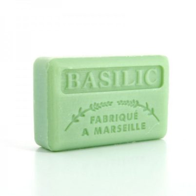 Marseille soap with shea butter 125g - Basil