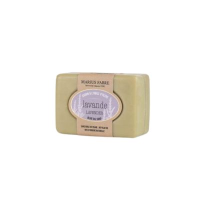Barre de Savon de Marseille ? l'huile d'olive 100g - Lavande